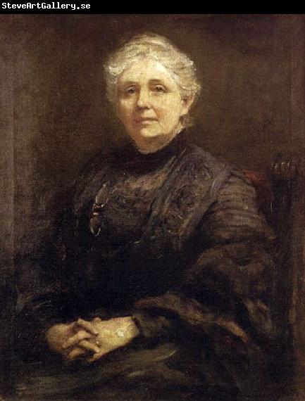 Frederic Yates Portrait of Anna Rice Cooke